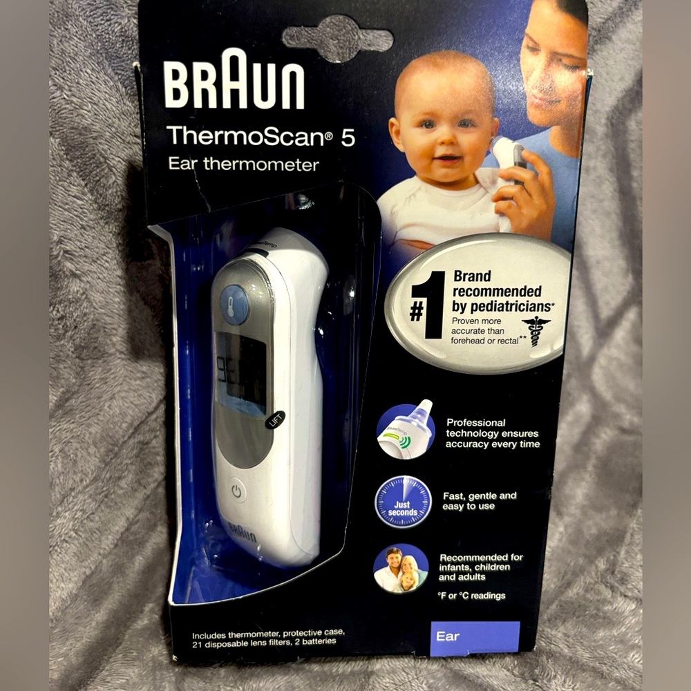 Braun ThermoScan 5 Ear Thermometer‎ - ExacTemp Stability Indicator